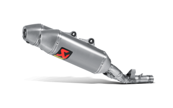 Akrapovic Slip-on Line Titanium Einddemper zonder E-keur Honda CRF 250 R / RX 2016 - 2017